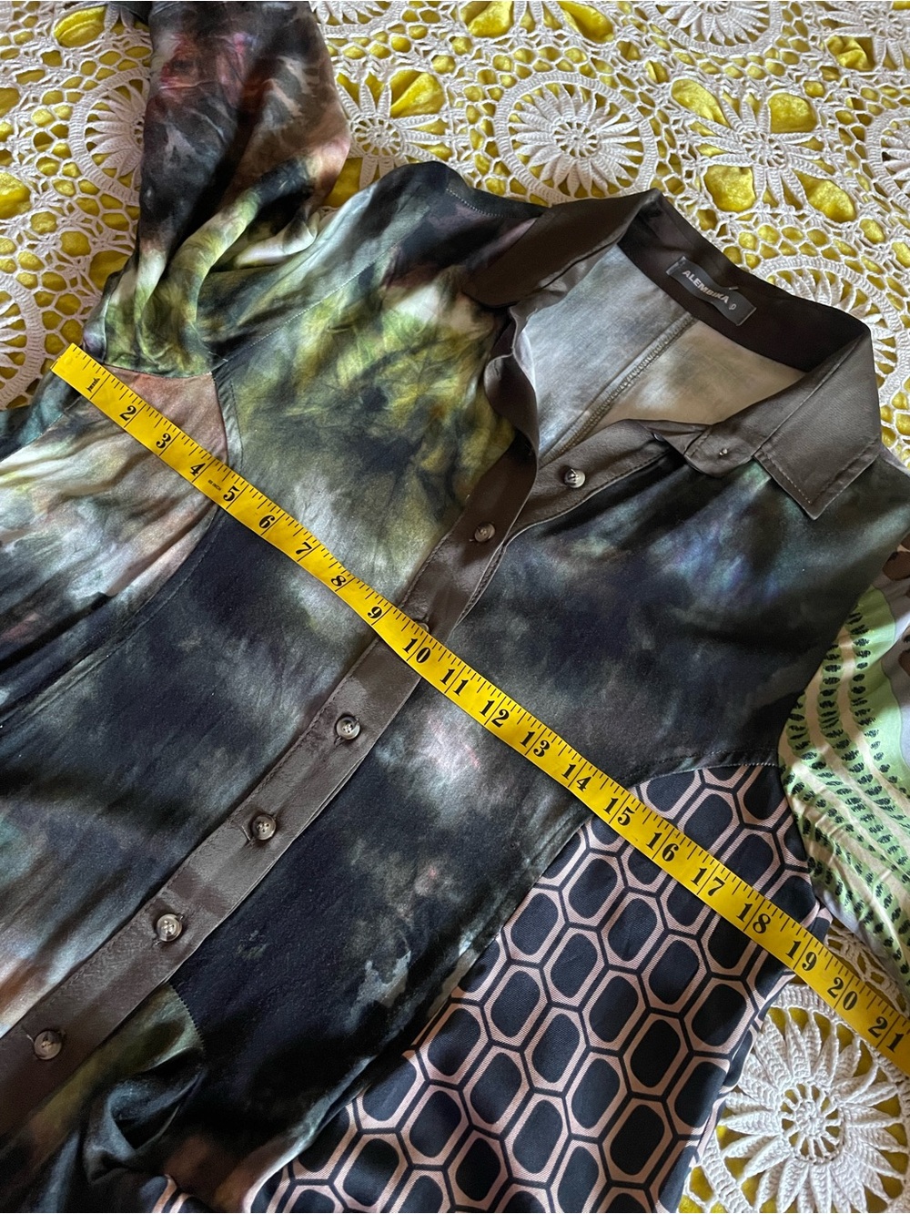 Alembika Boho colorful shirt dress - Picture 9 of 15
